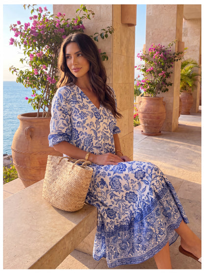 Vestido Floral Riviera Test