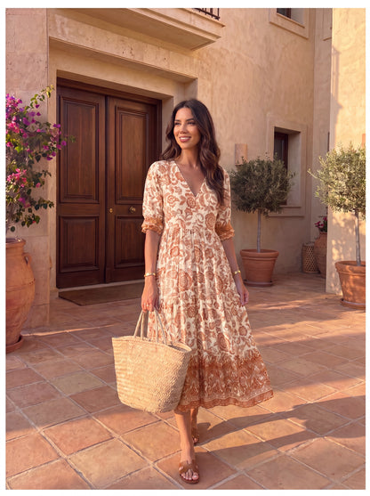 Vestido Floral Riviera Test