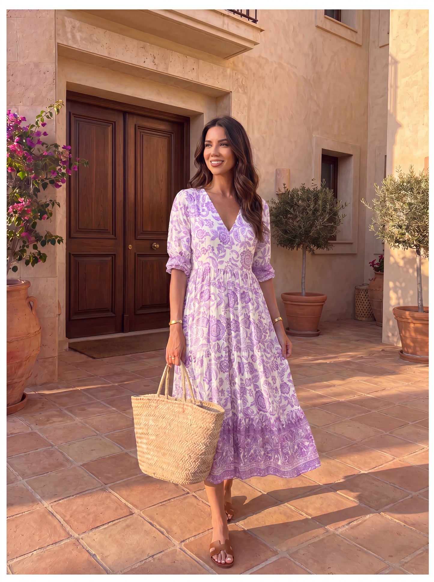 Vestido Floral Riviera Test