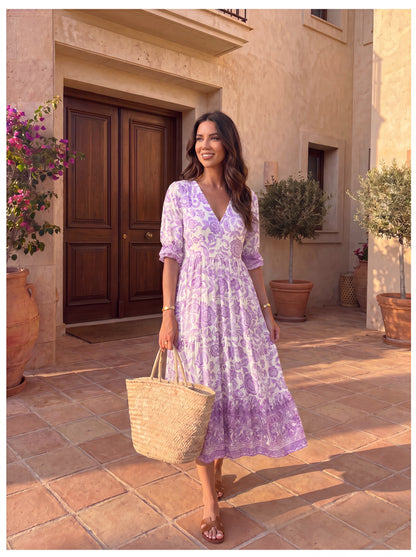 Vestido Floral Riviera Test