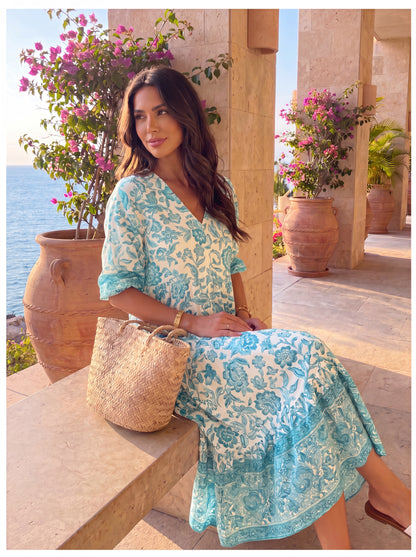 Vestido Floral Riviera Test