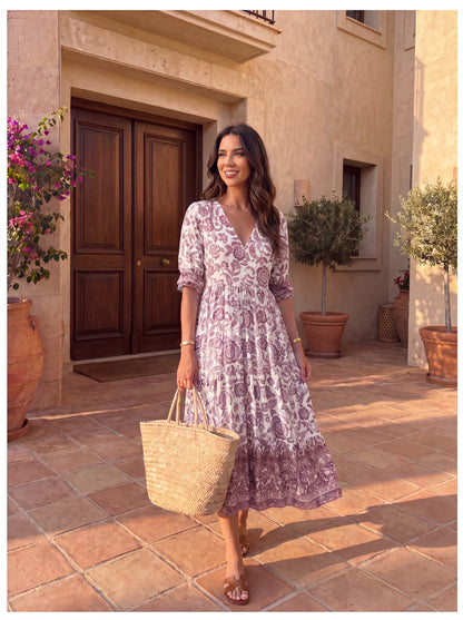 Vestido Floral Riviera Test
